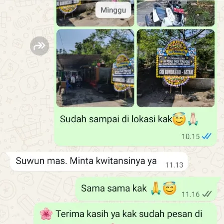Pengiriman Papan Bunga Duka Cileunca Bojong