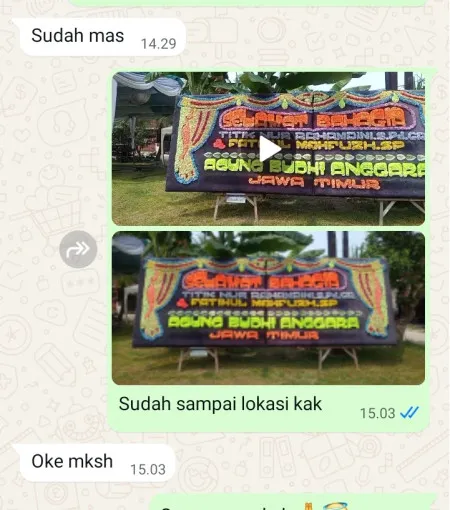 Pengiriman Papan Bunga Cileunca Bojong