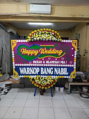 Papan Bunga di Cileunca Bojong